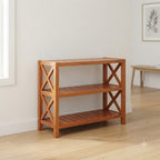 Farmhouse Cherry Shoe Rack 151.6 51.2 118.1 219