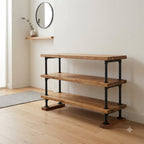 Industrial Teak Shoe Rack 137.8 51.2 102.4 229