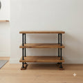 Industrial Teak Shoe Rack 137.8 51.2 102.4 229