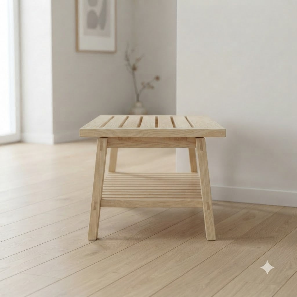 Japanese Ash Shoe Rack 128.0 46.5 70.9 249