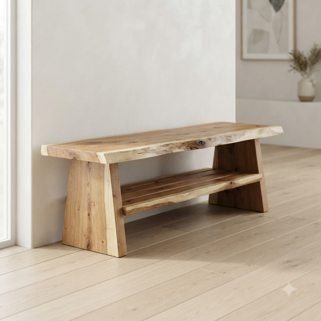 Live Edge Elm Shoe Rack 165.4 59.1 72.8 299