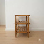 Mid Century Teak Shoe Rack 143.7 47.2 96.5 199