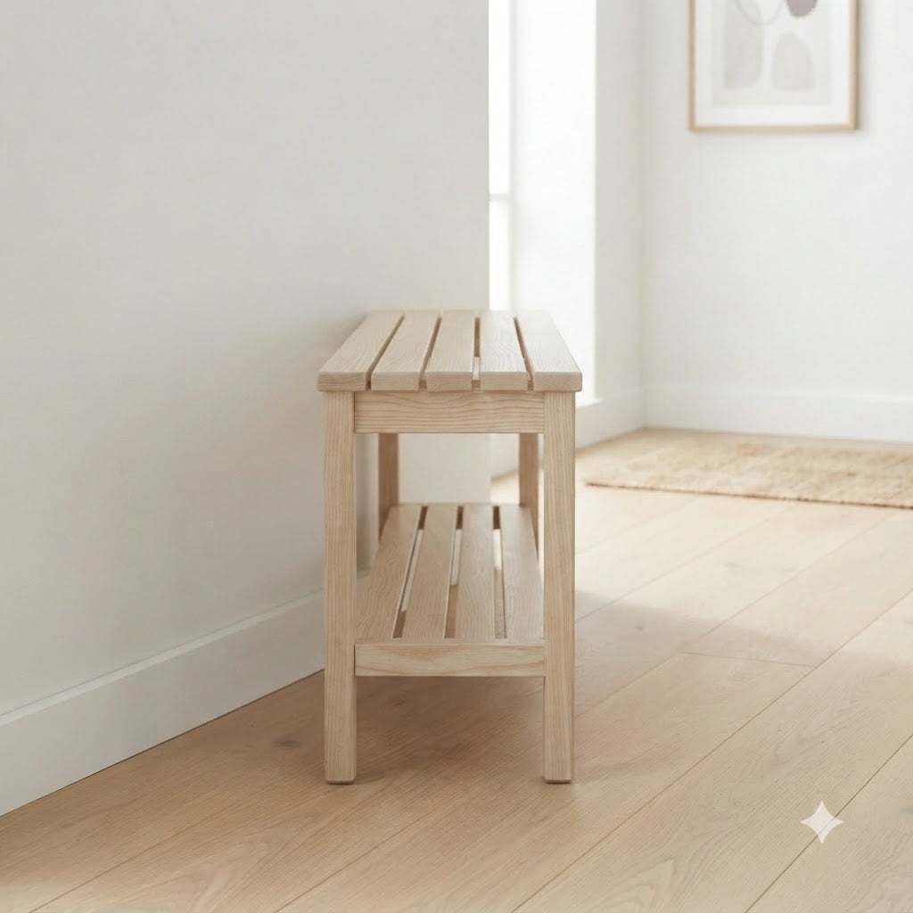 Minimalist Ash Shoe Rack 128.0 45.3 70.9 139