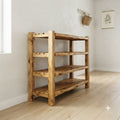 Rustic Maple Shoe Rack 158.3 55.1 128.0 179